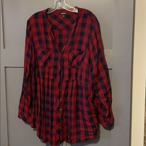 Torrid long sleeved button down